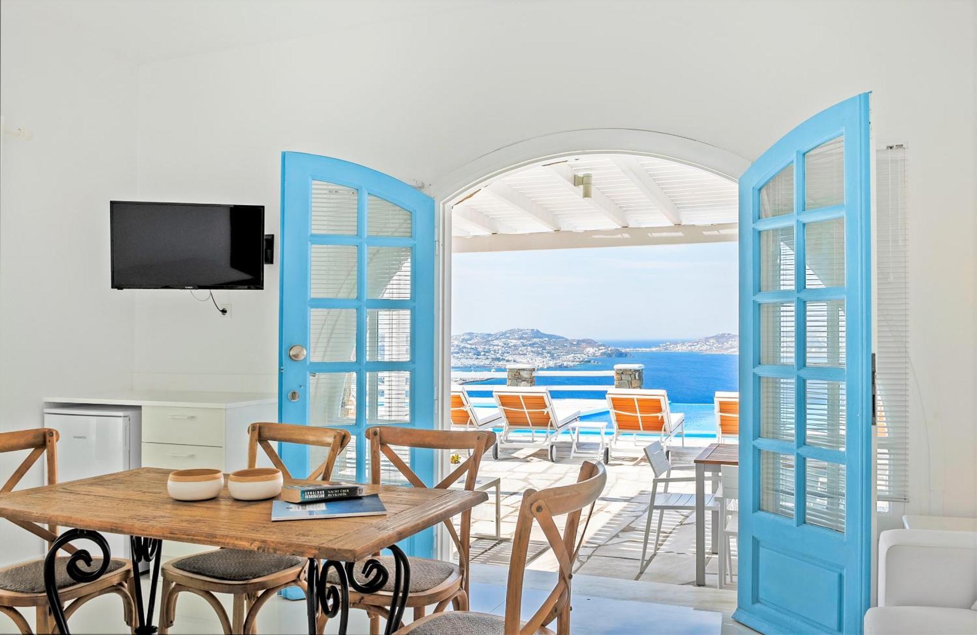 Aeri Villas & Apartments Tourlos Exterior foto