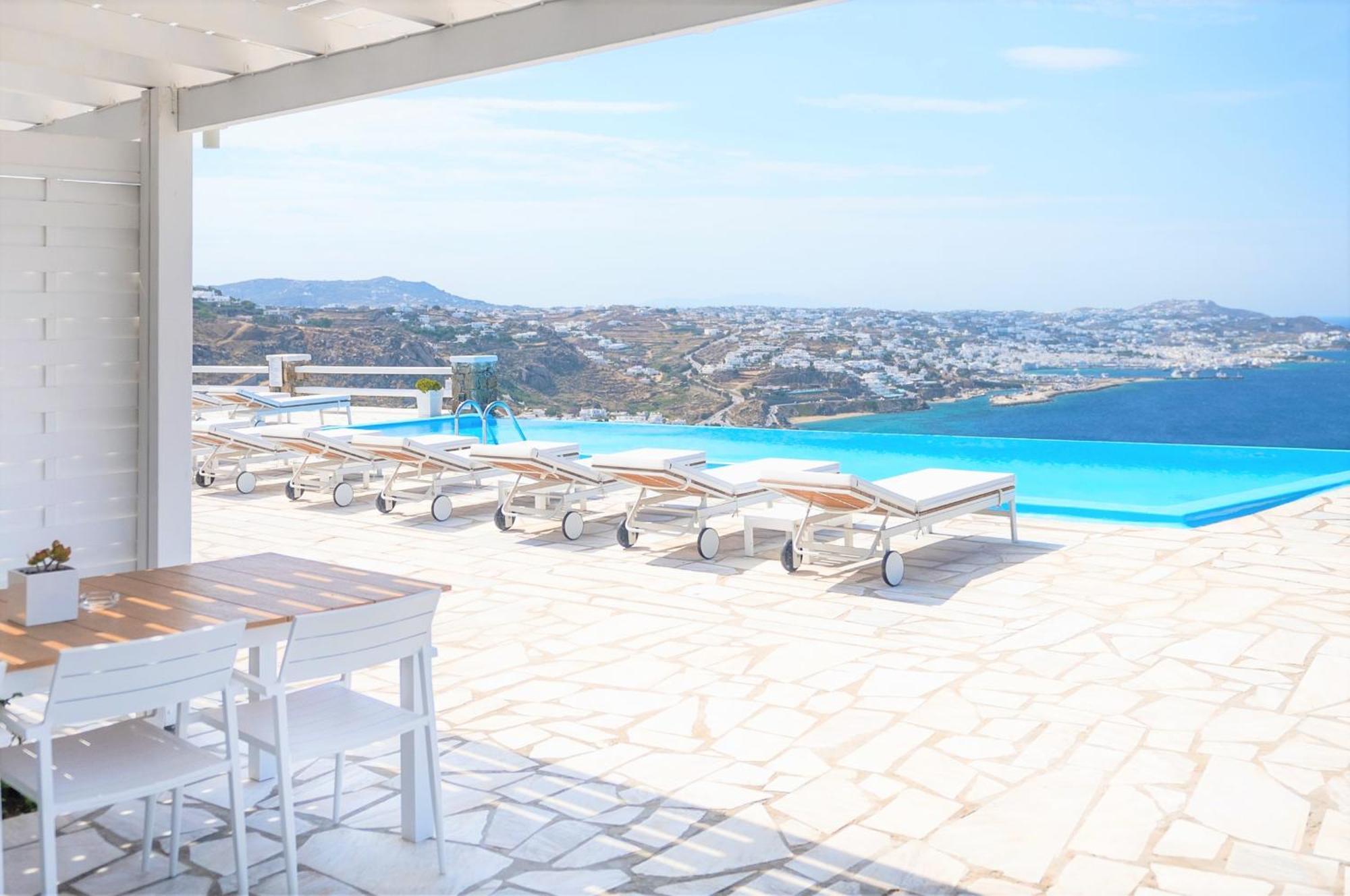 Aeri Villas & Apartments Tourlos Exterior foto